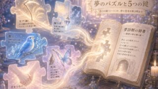 【夢診断２】私を導く不思議な夢の断片、5つのキーワード