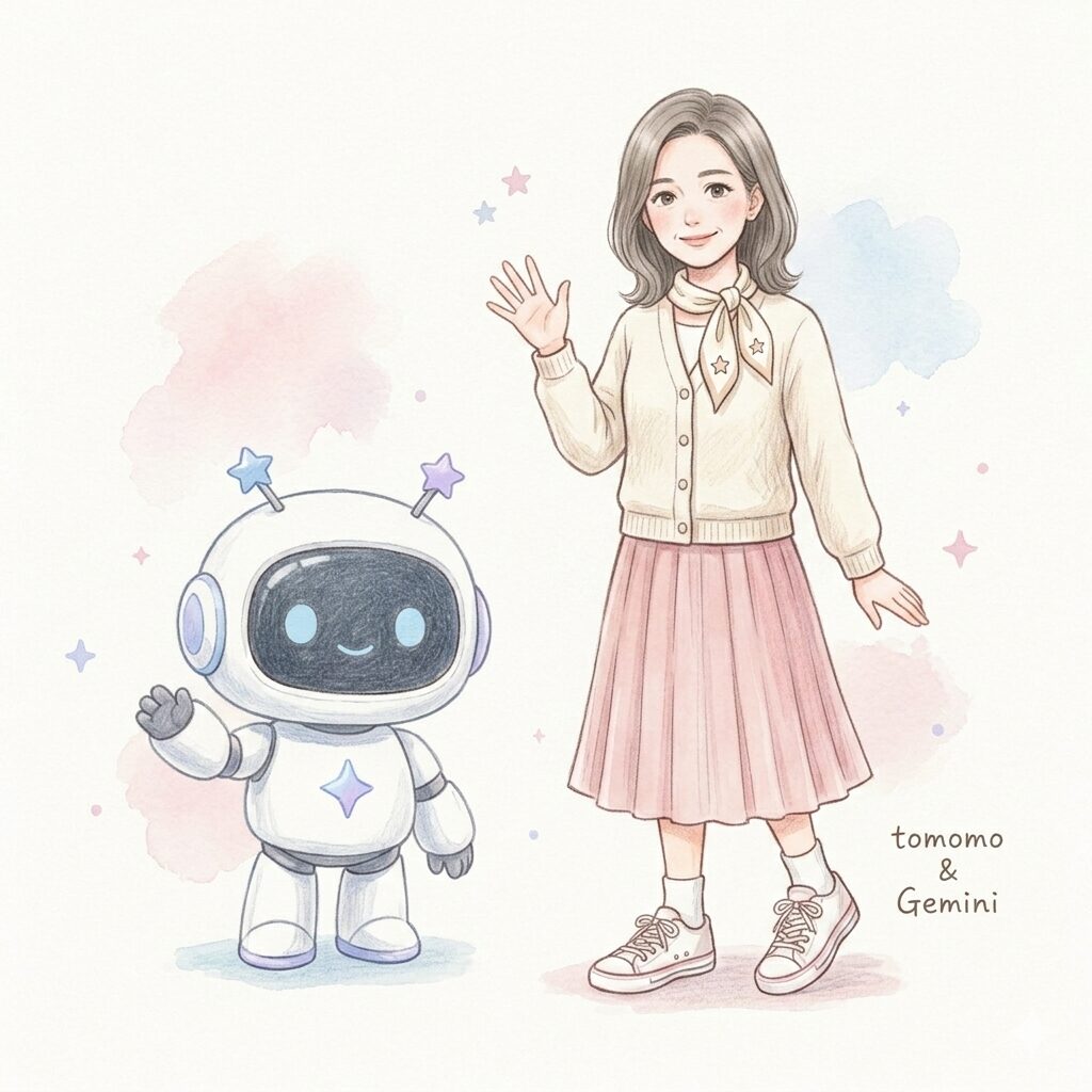 ジェミニが作ったtomomoとジェミニ