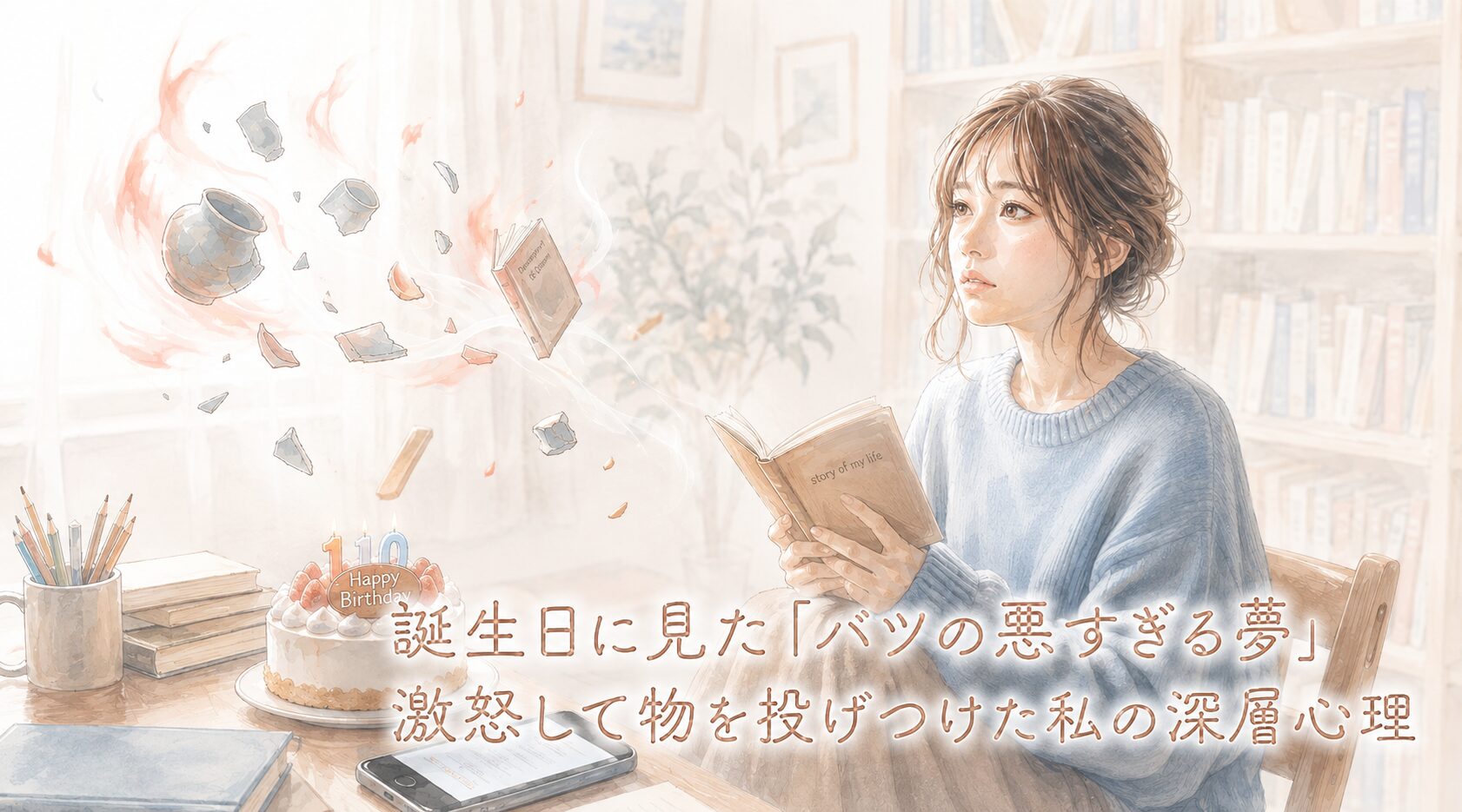 誕生日に見た「バツの悪すぎる夢」。激怒して物を投げつけた私の深層心理