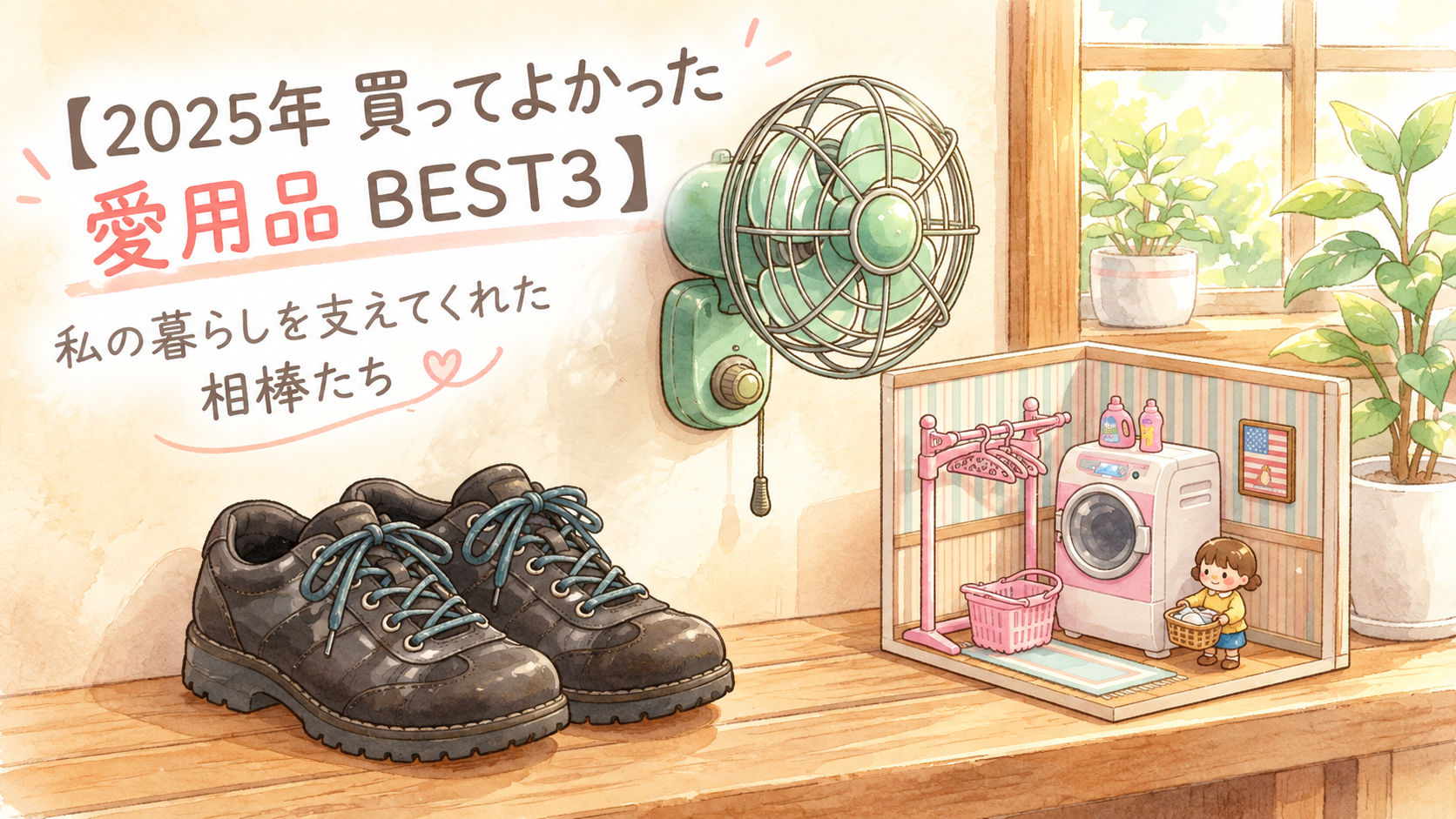 【買ってよかった】2026年*私の暮らしを救ってくれた愛用品ベスト3