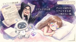 【夢診断】デエビゴの副作用で見た夢はリアルすぎる開かない瞳